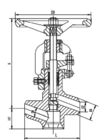 Déclencheur électrique de valve de fonte malléable, valeur J61Y-32 d'arrêt