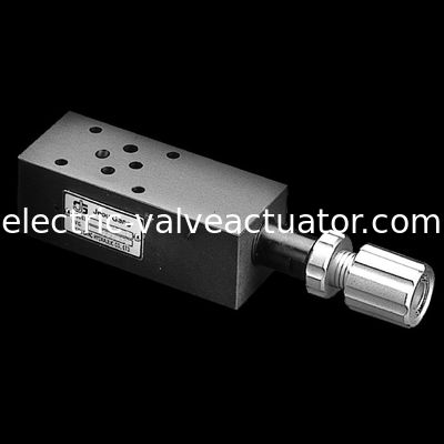 Un bon prix. JEOUGANG MRV, soupapes de commande modulaires de la bande MRV-02-P-3-A-L de Jeou de soupapes de sécurité de MDG.Modular pour le circuit hydraulique en ligne