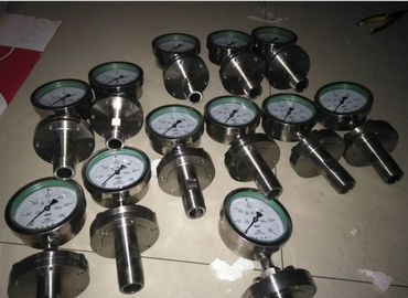 Un bon prix. Type YTP -100F de flang d'indicateur de pression de diaphragme de preuve de corrosion d'acier inoxydable en ligne