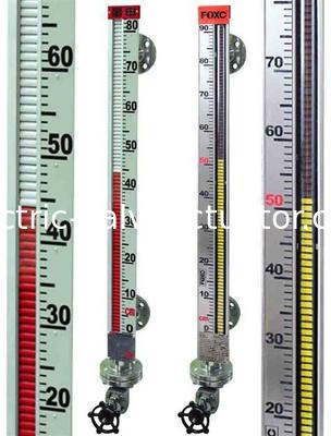 Un bon prix. En acier inoxydable et plastique ABS niveau Rabat magnétique de jauge indicateur (type UHZ) en ligne