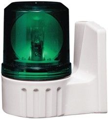 Un bon prix. Voyant d'alarme de rotation d'ampoule de Qlight S80AU, couleur verte, utilisant le système spécial de transport d'énergie en ligne