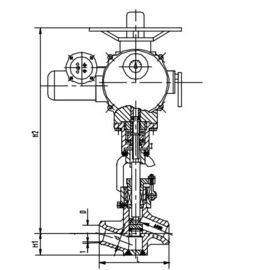 Un bon prix. Intégral meurent la valve de forge de centrale, le déclencheur électrique J961Y DN40 DN50 en ligne