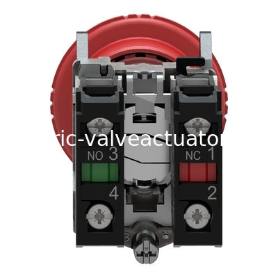 Un bon prix. Schneider Electric bouton d'arrêt d'urgence de la tête de champignon commutateur XB4BS8445 3A courant 600 VAC en ligne