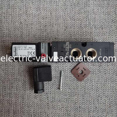 Un bon prix. Burkert série 6519 Électrovanne pneumatique à commande pilote 137423 en ligne
