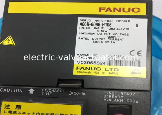 Un bon prix. 283-325V,9.1KW A06B-6096-H106 AC Servo Amplifier Fanuc ALPHA SERVO MODULE en ligne