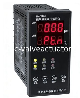 Un bon prix. Moniteur industriel de vibration et de température Hua Heng HY-V201 avec amplitude de 0 à 500 µm, sortie 4-20 mA et affichage LED en ligne