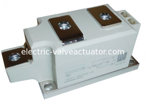 Un bon prix. Le module SCR de SEMIKRON SKKT280/22E est équipé d'un module à double thyristor de 2200V et 280A. en ligne
