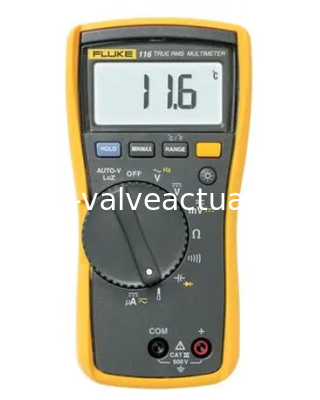 Un bon prix. Fluke 116C Multimètre numérique True RMS portable - Testeur professionnel HVAC avec mesure de la température et du microampli en ligne