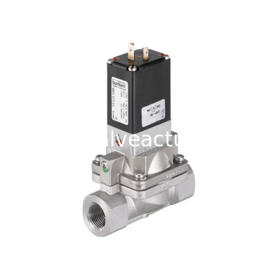 Un bon prix. Vanne à membrane 2/2 voies servo-assistée Burkert type 5282 pour le contrôle des fluides industriels en ligne