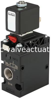 Un bon prix. Valve solénoïde à trois voies pour systèmes d'automatisation pneumatique de type Burkert 6518 en ligne
