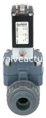 Un bon prix. Bürkert Type 0142 Servo-assisté 2/2 voie diaphragme soupape solénoïde en ligne