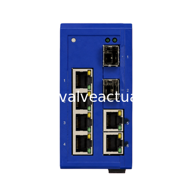 Un bon prix. Commutateur de réseau industriel Hirschmann SSR40-6TX/2SFP avec 2 connexions de fibre SFP en ligne