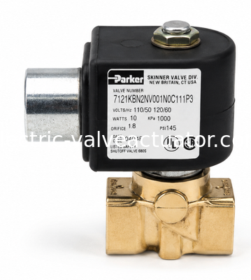 Un bon prix. Parker 7121KBN3UV00N0C222Q3 Pilote Valve opérée - 3/8 