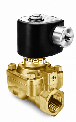 Un bon prix. Parker 7321GBN99N00N0C111C1 Valve haute pression de 2 pouces - Solénoïde en laiton normalement fermé en ligne