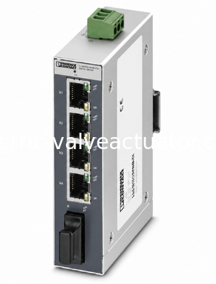 Un bon prix. Phoenix Contact FL SWITCH SFNB 4TX/FX 2891027 Commutateur industriel hybride en cuivre et fibre pour les réseaux d'automatisation en ligne