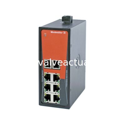 Un bon prix. Weidmüller IES10-SW8 Hub Ethernet industriel prêt à l'emploi pour le contrôle des machines et l'extension du réseau en ligne