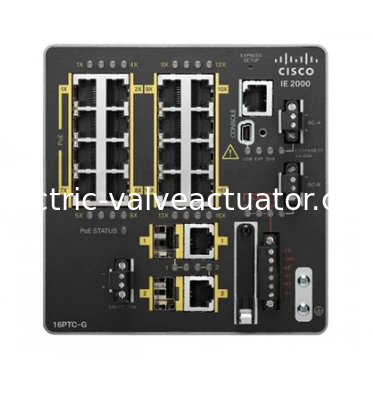 Un bon prix. Cisco IE-2000 Commutateur administrable PoE industriel 16 ports Fast Ethernet avec base LAN de liaison montante Gigabit SFP Commutateur réseau industriel série IE2000 en ligne