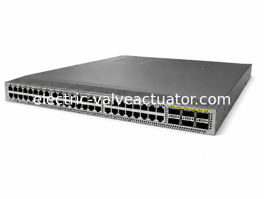 Un bon prix. Cisco Nexus N9K-C9372TX-E Commutateur de centre de données 48 ports 1/10GBASE-T avec 6 ports QSFP+ 40G Uplink en ligne