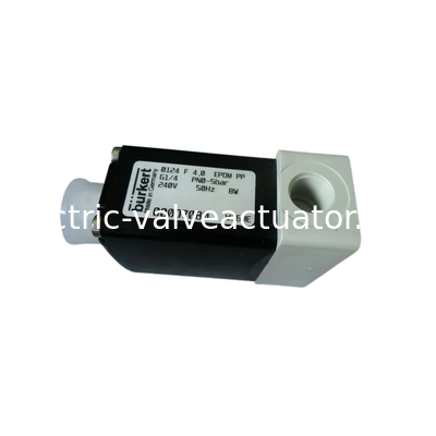 Un bon prix. Burkert 0124 Valve électromagnétique à action directe 2/2 voies pour le contrôle des fluides industriels en ligne