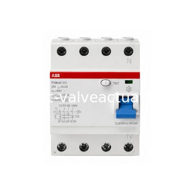 Un bon prix. ABB 2CSF204401R1950 F204 A-125/0.03 AP-R Détecteur de courant résiduel 125A 4 pôles en ligne