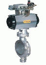 Un bon prix. Capacité d'écoulement légère de plat de papillon de valve de centrale grande en ligne