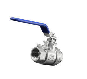Un bon prix. Type interne 304/316 de l'eau de fil de centrale de valve de port en deux pièces résistant de vis en ligne