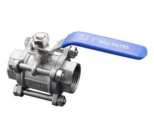 Un bon prix. Type à trois voies de boule de l'acier inoxydable 3PC d'industrie de valve de centrale avec l'extrémité de soudure en ligne