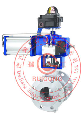 Un bon prix. Charge statique de réglementation pneumatique de robinet à tournant sphérique de ZSHO ZG25 1.6Mpa anti en ligne