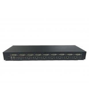 Un bon prix. Commutateur femelle gauche d'USB DC12V 8 B DVI KVM avec SW814D audio en ligne