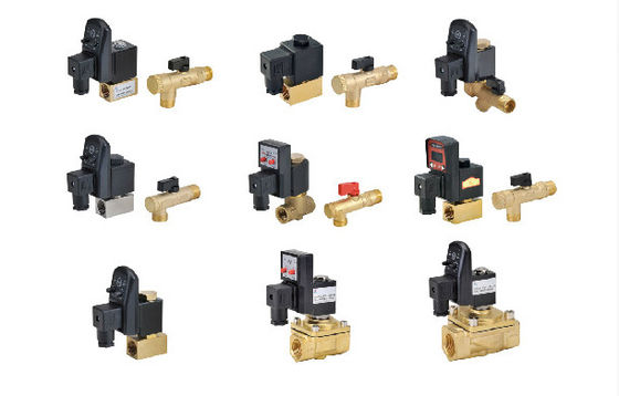 Un bon prix. Soupape de vidange électronique en laiton droite de RPT 15mm RPT-10K-25 en ligne
