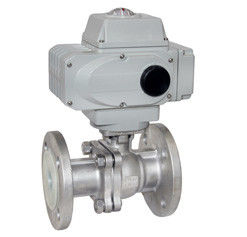 Un bon prix. Robinet à tournant sphérique électrique du déclencheur 300mm de WCB PN1.6 RQ4P1FP16-D en ligne
