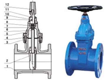 Un bon prix. Produits chimiques posés résilients non en hausse de porte de tige de RVHX \ RVCX, valve de centrale en ligne