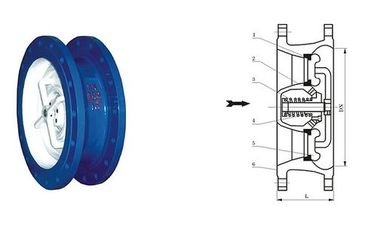 Un bon prix. Diamètre de corps du clapet anti-retour GG25 de silence d'api 598 SCVX 300 - 1200mm pour la pompe de carter de vidange en ligne