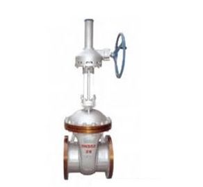 Un bon prix. Z540H/soupape à vanne commandée par engrenage de centrale de biseau d'acier fonte de Y PN1.0MPa en ligne