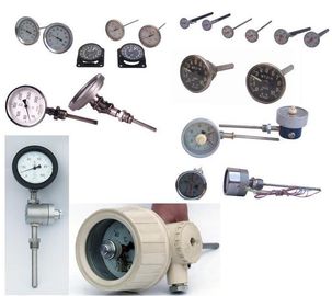 Un bon prix. Imperméabilisez le thermomètre bimétallique/thermomètre industriel pour le pétrole, produit chimique, machines en ligne